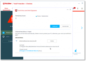 McAfee Antivirus 2021 [19.0.4016] Crack + License Key Full Download